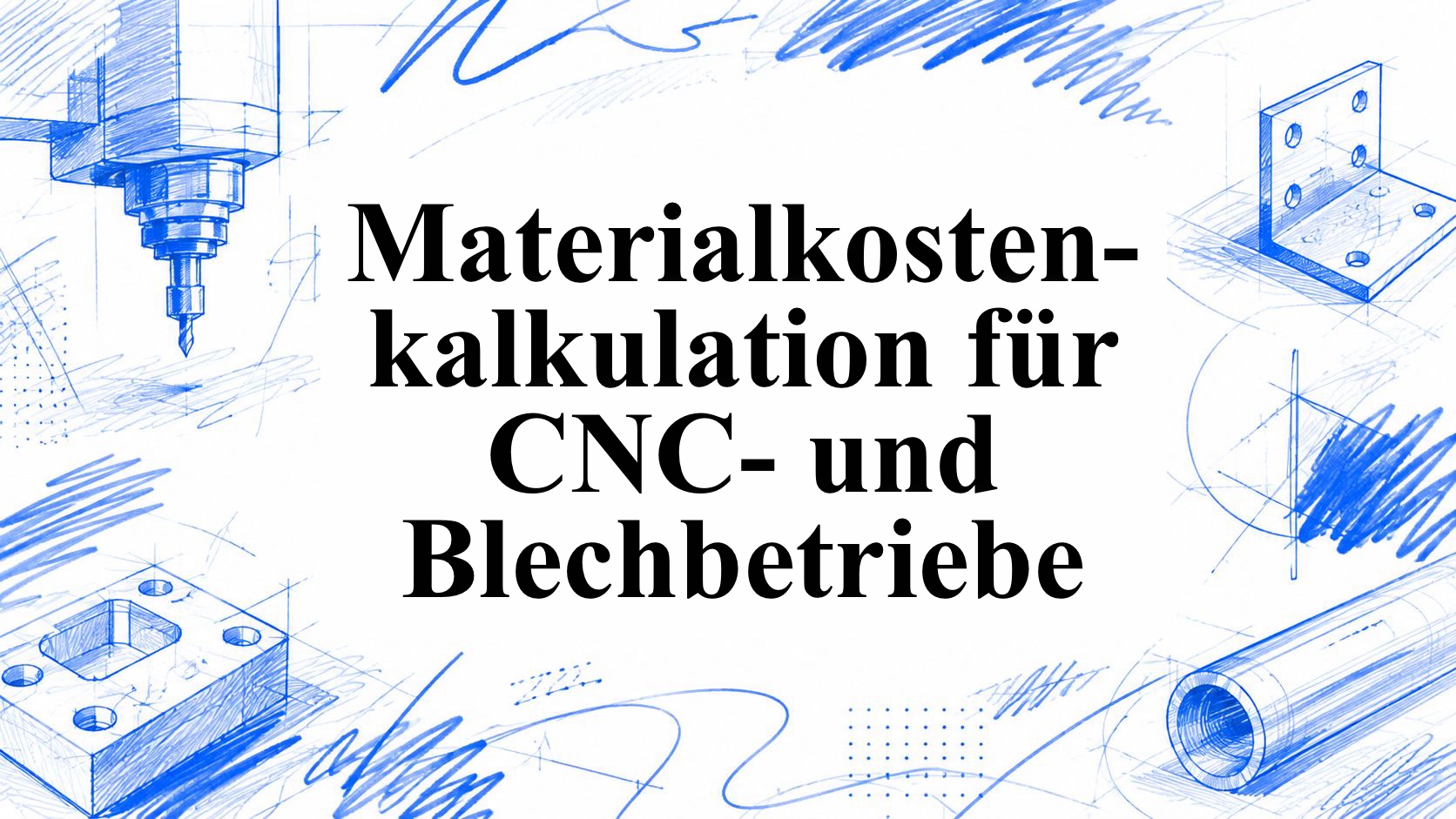 Materialkostenkalkulation für CNC- und Blechbetriebe