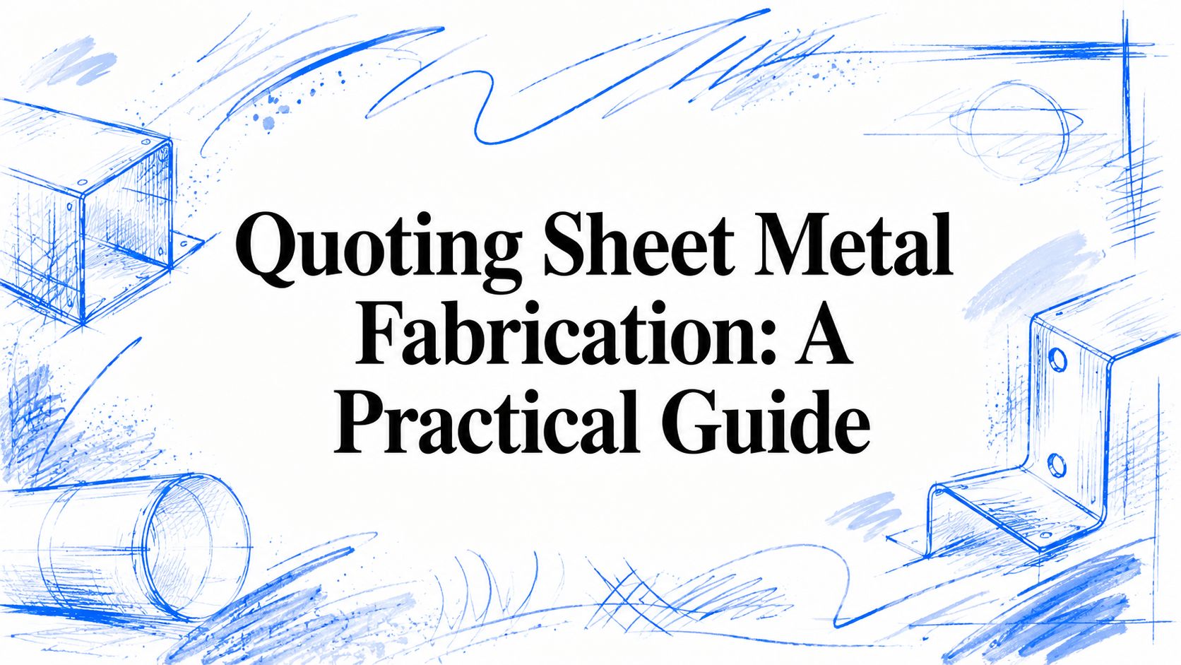 Quoting Sheet Metal Fabrication: A Practical Guide